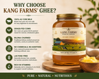 Kang Farms A2 Pure Desi Organic Ghee 500ml